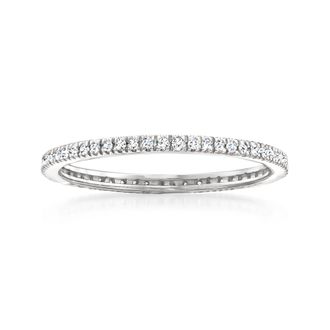 RS Pure by Ross-Simons Diamond Eternity Band in Sterling Silver