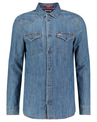 TOM TAILOR DENIM Comfort fit Camicia in Verde, Verde Pastello | ABOUT YOU