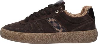 Stefano Lauran Matilde Lage Sneakers - Dames - Schoenen - Bruin - Maat: 41 EU Su&egrave;de