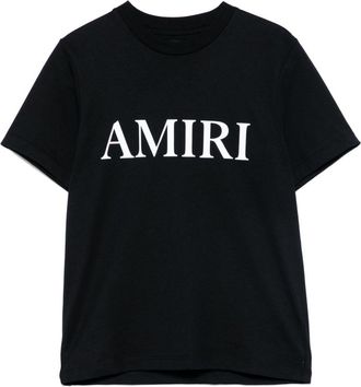 Amiri T-shirt con logo - Nero