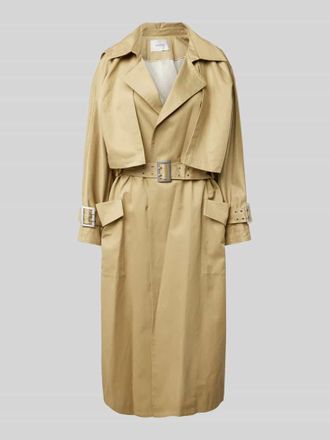 Gestuz Trenchcoat mit Tailleng&uuml;rtel Modell souri in Beige, Gr&ouml;&szlig;e 34