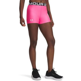 Under Armour Dames/Dames HeatGear Compressieshort (Roze)