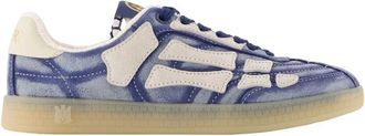Amiri Schoenen, Dames, Blauw, 39 EU, Leer, Pacific Voetbal Sneakers