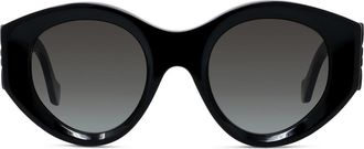 Loewe Anagram 50mm Round Sunglasses in Sengld at Nordstrom