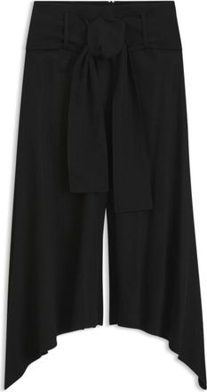 BOSS Relaxed-fit trousers in wool-blend gabardine