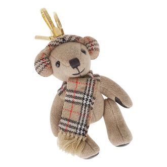 Burberry Accessoires, Dames, Beige, ONE Size, Wol, Thomas Bear Charm