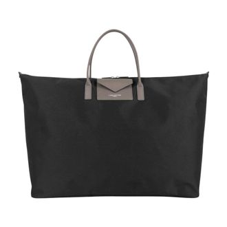 Lancaster Smart Kba Weekendtas - Dames - Tassen - Zwart - Maat: ONE Size Leer