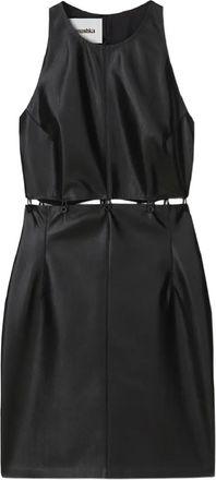 Nanushka Abito corto smanicato Layan - Nero