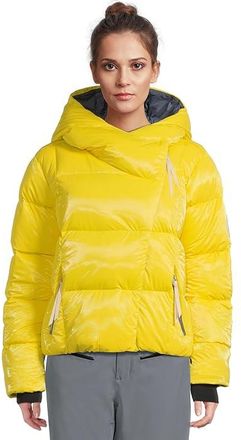 Obermeyer Calypso Down Jacket Womens Clothing Sun Day : 14, Spandex/Polyester/Down