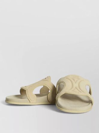 Celine leather slide sandals