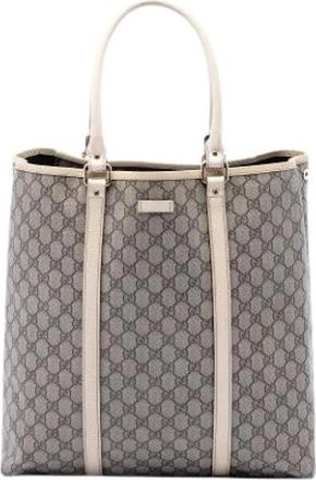 Gucci Pre-owned Coated Canvas Tote - Dames - Vintage Shopper - Bruin - ONE Size - Leer - Vintage
