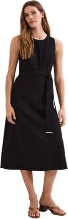 Phase Eight Marta Midi Dress in Black at Nordstrom, Size 14
