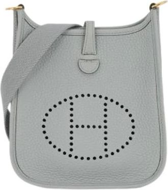 Herm&egrave;s Pre-owned Evelyne Shoulder Bag - - Pre-owned - Donna - Grigio - ONE SIZE