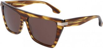 Victoria Beckham Womens VB684S-5715224 VB684S 57 5715224 Sunglasses - Brown - One Size