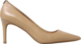 Michael Kors Alina Flex Pump - Dames - Pumps - Bruin - 37 EU - Leer - Schoenen