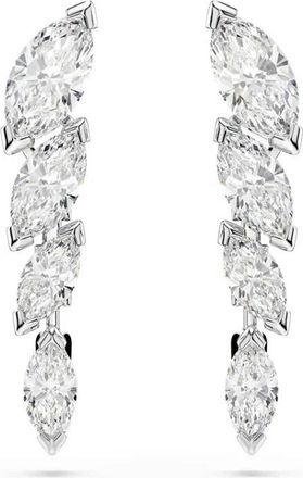 Swarovski Mesmera Oorbellen - Dames - Oorbellen - Grijs - ONE Size - Accessoires