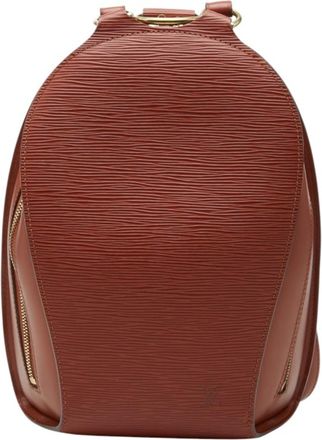 Louis Vuitton Epi Brown Kenyan Brown Leather Backpack (Pre-Owned)