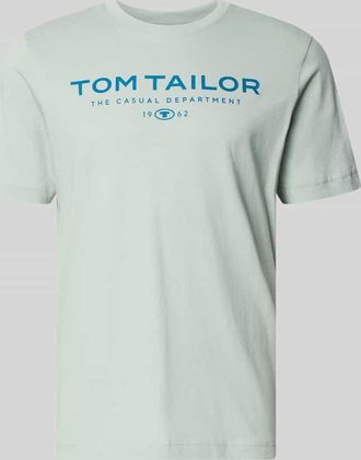 Tom Tailor Regular Fit T-Shirt aus reiner Baumwolle in Lind, Gr&ouml;&szlig;e XXXL