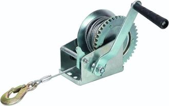 Trade Shop Trade Shop - Paranco Montacarichi Verricello Gancio Manuale Argano 300 Kg 6 Mt