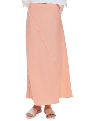 DKNY Dkny Linen Midi Skirt