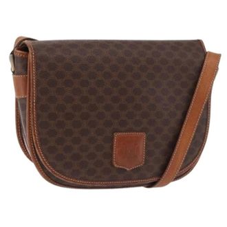 Celine Pre-owned Cross Body Bags, female, Brown, Size: ONE SIZE Pre-owned Vintage Shoulder Bag