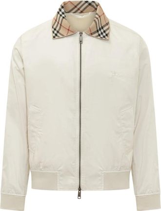 Burberry Glenfields Overshirt - Heren - Bomber jackets - Beige - M - Jassen
