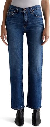 AG - Adriano Goldschmied Brinley Mid Rise Straight in 15 Years Prague Womens Jeans 15 Years Prague : 27 29, Cotton/Denim/Elastane