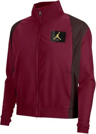Nike Jordan Nike Jordan Flight Womens Woven Jacket in Dark Beetroot/mahogany at Nordstrom, Size Medium