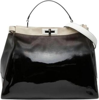 Fendi Pre-owned Peekaboo Handbag - Dames - Vintage Handtas - Veelkleurig - ONE Size - Leer - Vintage