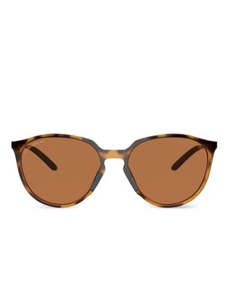 Oakley Sielo round-frame sunglasses - Brown