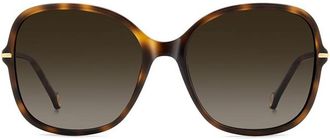 Carolina Herrera HER 0269/S 086/HA Womens Sunglasses Tortoiseshell Size 58