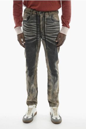 Diesel Stretch-Cotton Jogg Jeans 2032 D-KROOLEY-B Elastic Waist 16c size 38