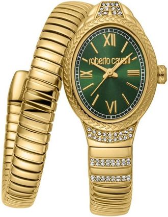 Roberto Cavalli Marea Green Dial Ladies Watch RC5L151M0045