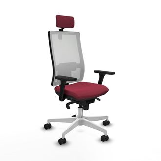 Piqueras y Crespo Piqueras-y-crespo Silla De Oficina Color Granate Ergon&oacute;mica