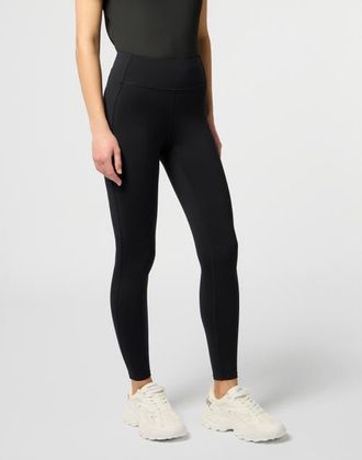 Plein Sport Leggings Reflective Scratch Women in Black at Nordstrom, Size X-Large