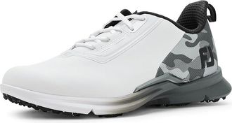FootJoy Fj Fuel Mens Shoes Arctic White/Gray Camo : 10.5 D - Medium, Leather