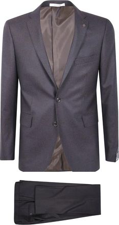 Tagliatore Bruce Suit - Heren - Business pakken - Bruin - 2XL - Wol - Kostuums