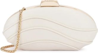 Kazar Ophelia Clutch - Dames - Clutches - Wit - ONE Size - Leer - Tassen