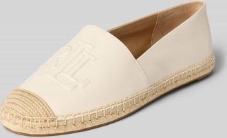 Lauren Ralph Lauren Espadrilles mit Logo Detail Modell CAMERYN LG 2 in Offwhite, Gr&ouml;&szlig;e 36,5