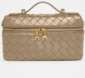 Bottega Veneta Bang Bang Vanity Intrecciato Leather Crossbody Bag