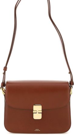 A.P.C. A. P.C. Grace Foldover Shoulder Bag