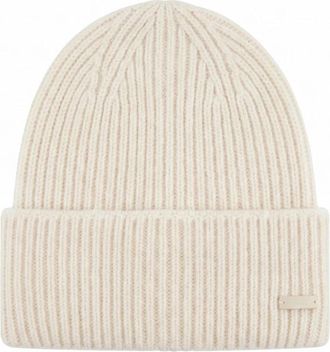 Fedeli Norge Kasjmier Muts - Dames - Hoeden - Wit - ONE Size - Kasjmier - Accessoires