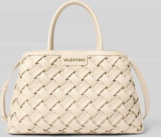 Valentino Handbags Handtasche mit Label-Detail Modell ENNIS in Ecru, Gr&ouml;&szlig;e 1