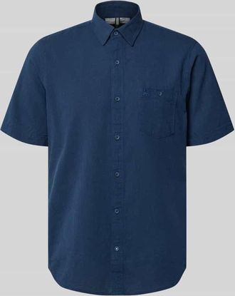 Lerros Regular Fit T-Shirt aus Baumwoll-Mix in Marine, Gr&ouml;&szlig;e XXXL