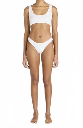 Aexae Magnum Cheeky Bikini Set In White