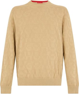 HUGO BOSS Uomo, Maglie, Beige, L, new