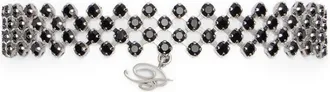 Blumarine Strass Chain Choker