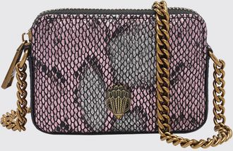 Kurt Geiger Mini camera bag Kensington in poliuretano con stampa pitone