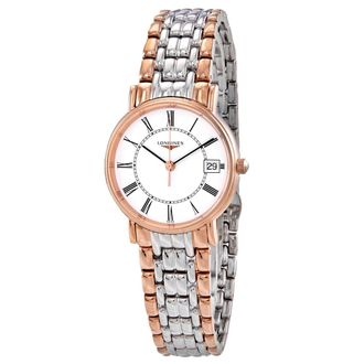 Longines Presence Quartz Matt White Dial Ladies Watch L4.320.1.11.7