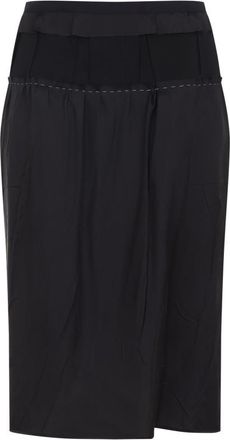 Maison Margiela Black Pencil Skirt